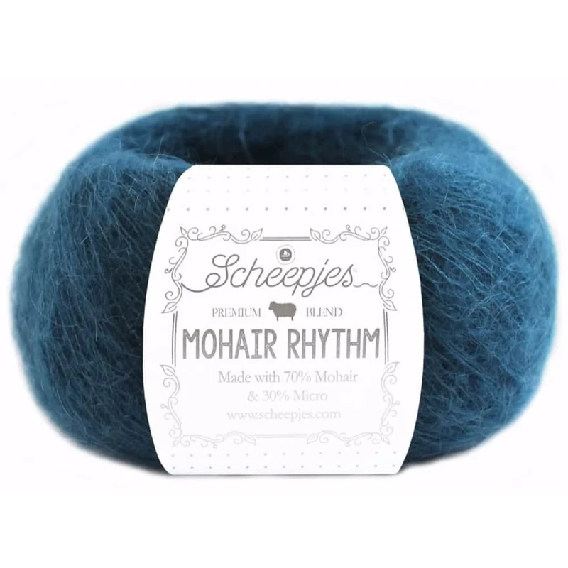 Scheepjes - Scheepjes Mohair Rhythm 677 Charleston Yarn - 10x25g