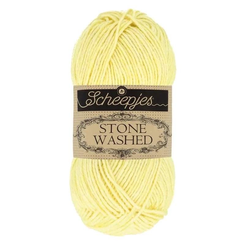 Scheepjes - Scheepjes Stone Washed 817 Citrine Yarn - 10x50g