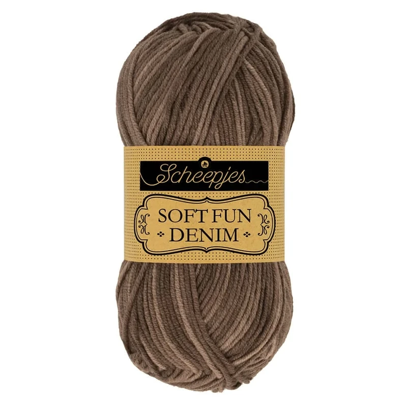 Scheepjes - Scheepjes Softfun Denim 510 Yarn - 10x50g