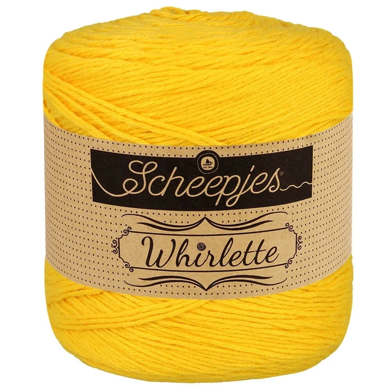 Scheepjes - Scheepjes Whirlette 858 Banana Yarn - 5x100g
