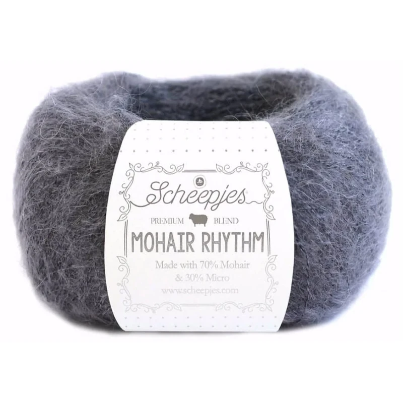 Scheepjes - Scheepjes Mohair Rhythm 685 Hip Hop Yarn - 10x25g