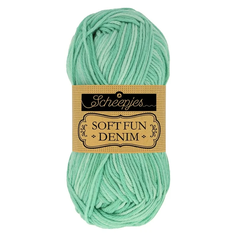 Scheepjes - Scheepjes Softfun Denim 516 Yarn - 10x50g