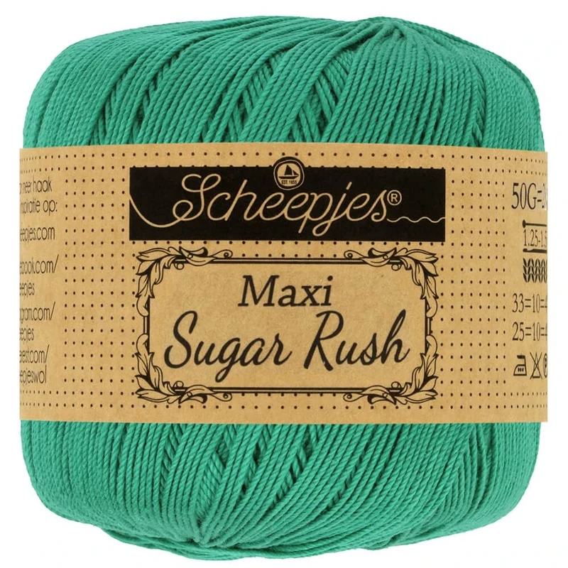 Scheepjes - Scheepjes Maxi Sugar Rush 514 Jade Yarn - 10x50g