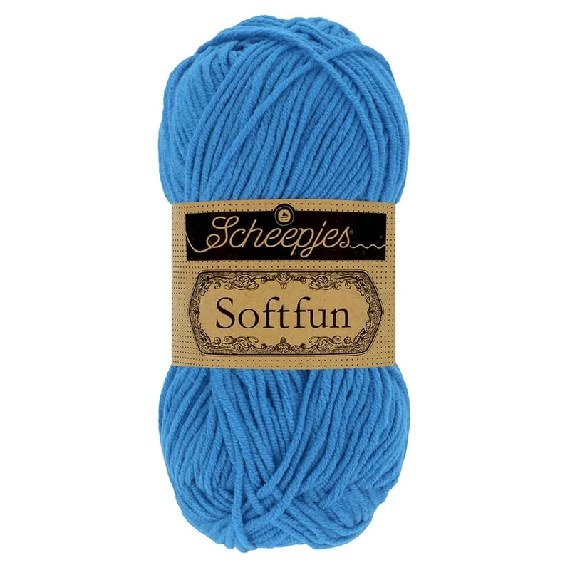 Scheepjes - Scheepjes Softfun 2629 Azure Yarn - 10x50g