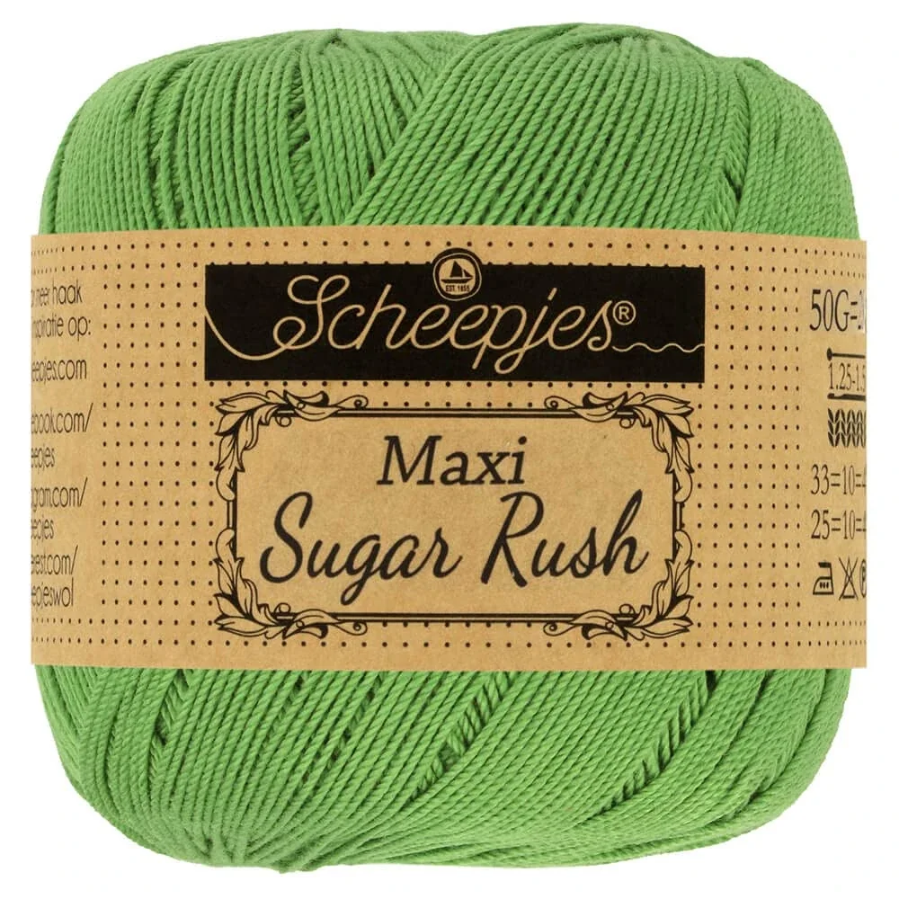 Scheepjes - Scheepjes Maxi Sugar Rush 412 Forest Green Yarn - 10x50g