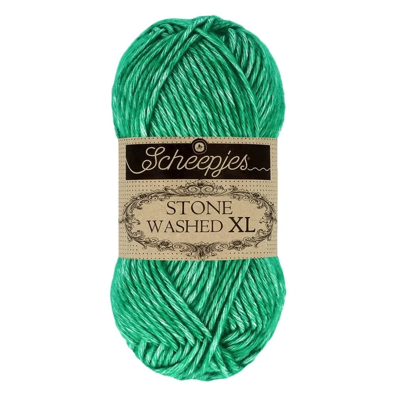 Scheepjes - Scheepjes Stone Washed XL 865 Malachite Yarn - 10x50g