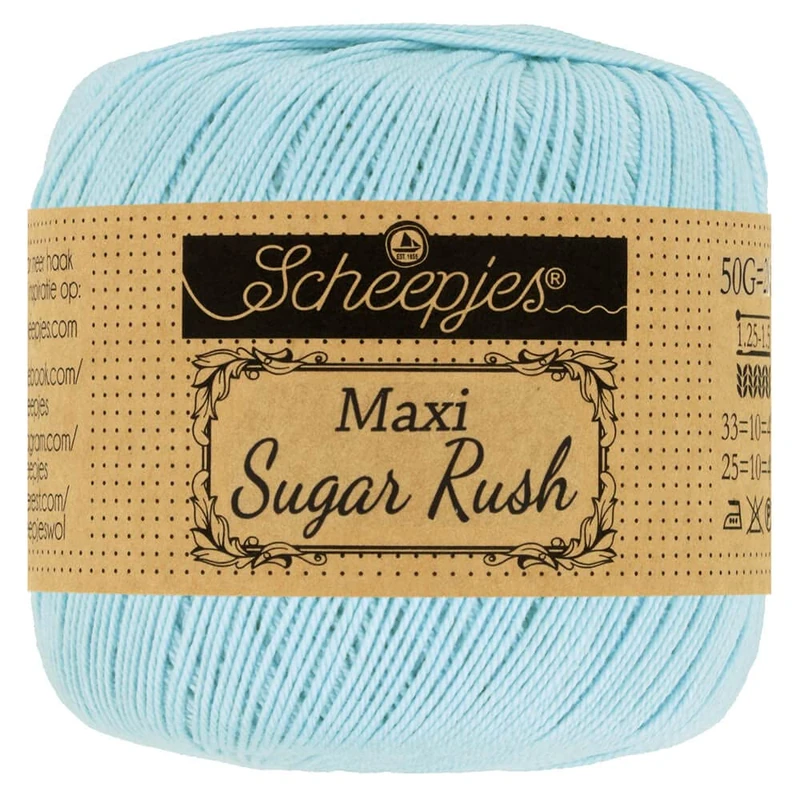 Scheepjes - Scheepjes Maxi Sugar Rush 173 Bluebell Yarn - 10x50g