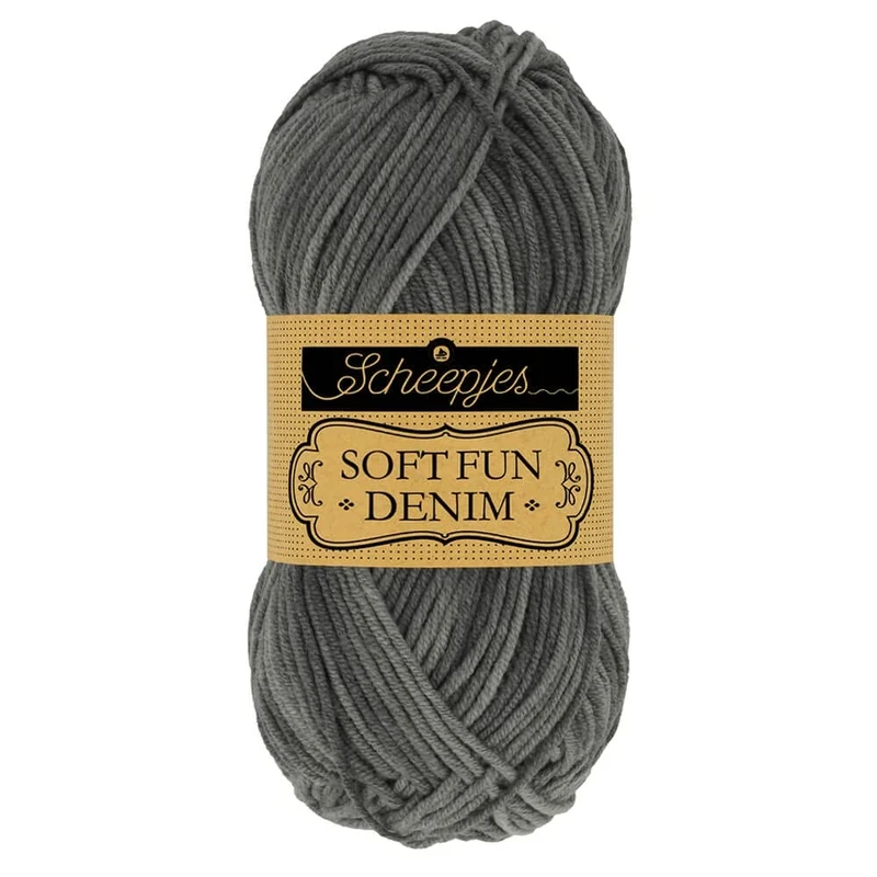Scheepjes - Scheepjes Softfun Denim 502 Yarn - 10x50g