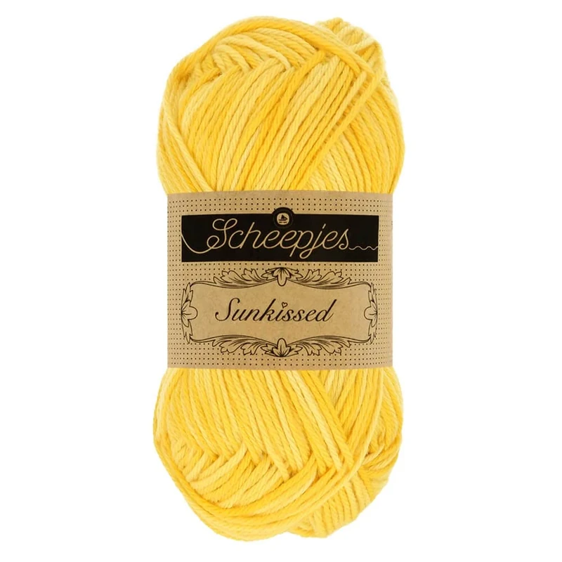 Scheepjes - Scheepjes Sunkissed 018 Beach Hut Blue Yarn - 10x50g