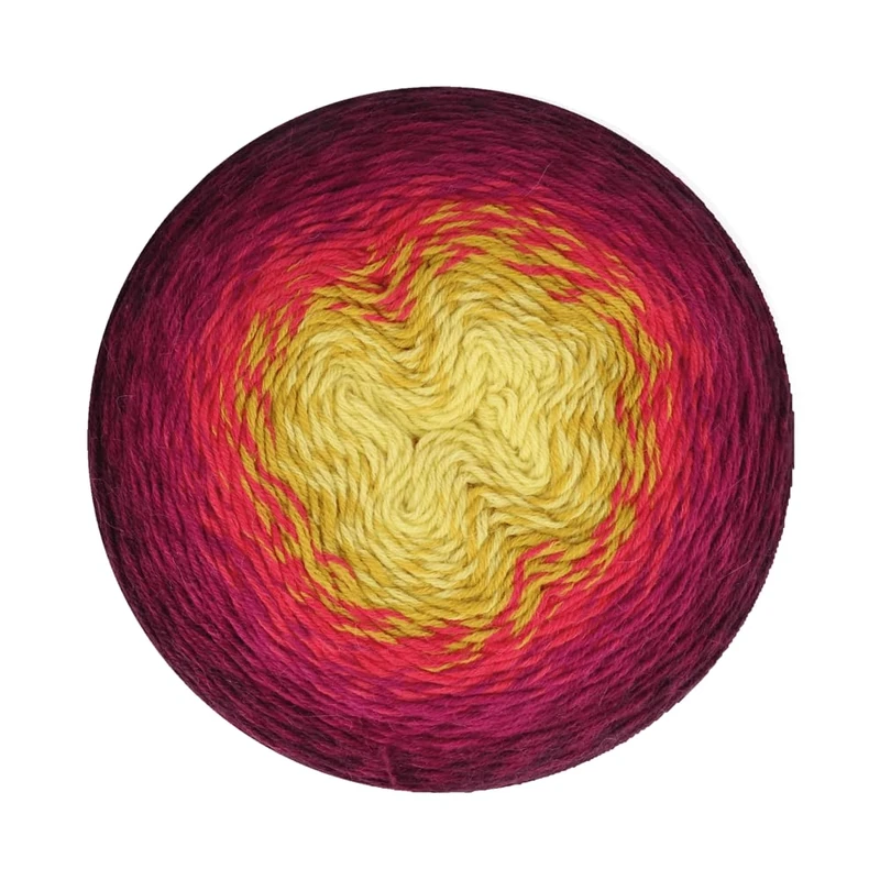 Scheepjes - Scheepjes Whirligig 210 Plum to Ochre Yarn - 1x450g