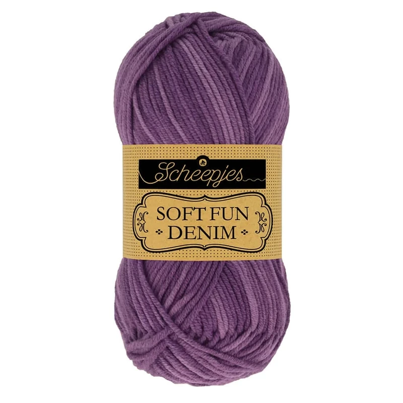 Scheepjes - Scheepjes Softfun Denim 515 Yarn - 10x50g