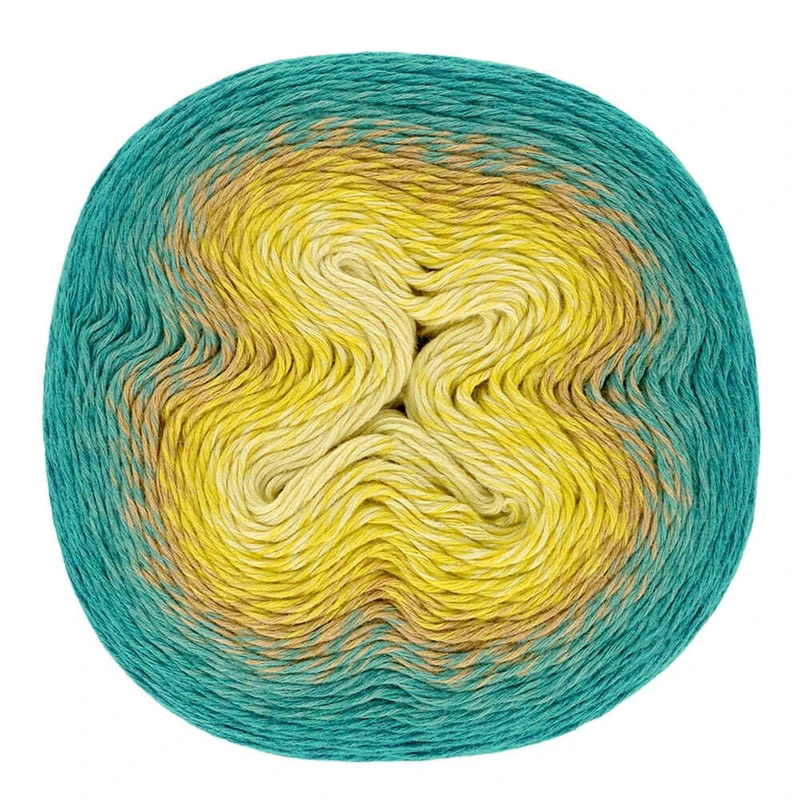 Scheepjes - Scheepjes Woolly Whirl 476 Custard Cream Centre Yarn - 3x1000m - Image 1