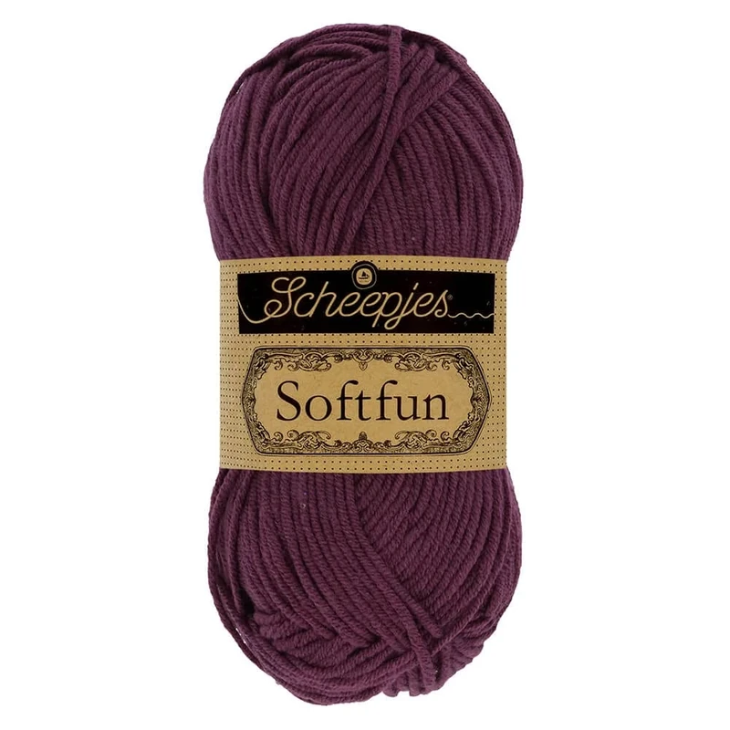 Scheepjes - Scheepjes Softfun 2493 Heath Yarn - 10x50g