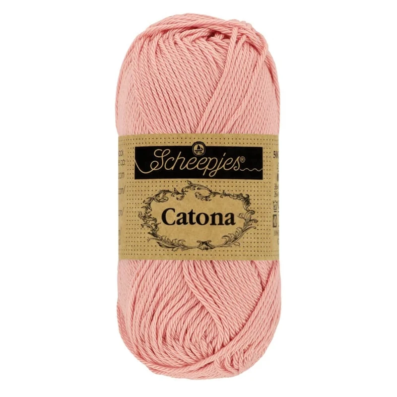 Scheepjes - Scheepjes Catona 408 Old Rose Yarn - 20x25g