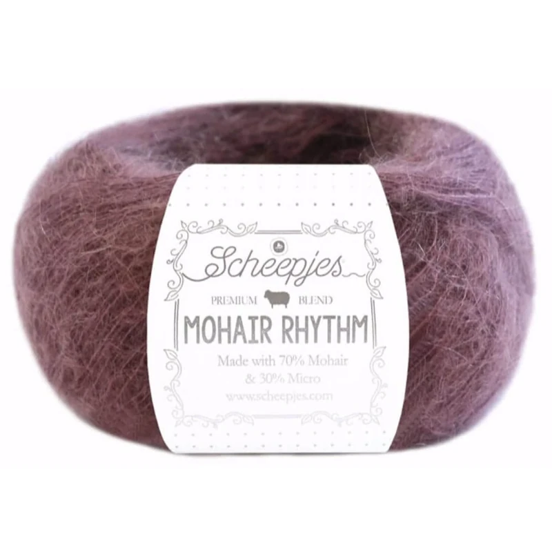 Scheepjes - Scheepjes Mohair Rhythm 671 Quickstep Yarn - 10x25g