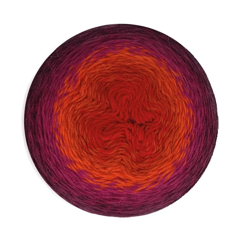 Scheepjes - Scheepjes Whirligig 209 Plum to Red Yarn - 1x450g