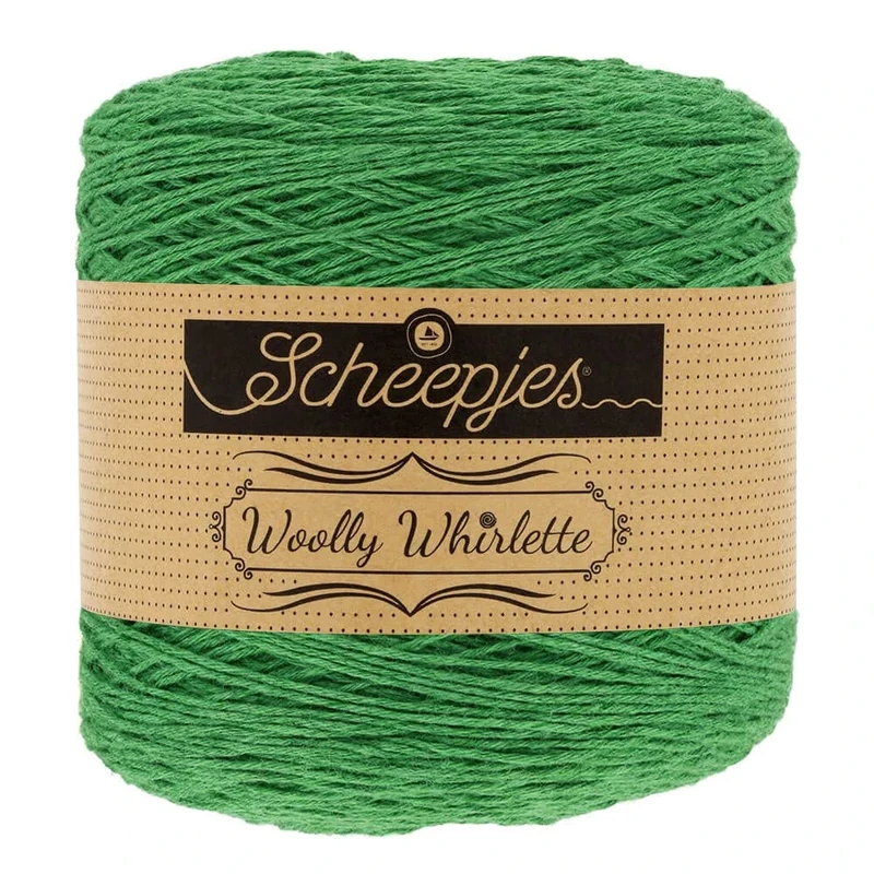 Scheepjes - Scheepjes Woolly Whirlette 574 Spearmint Yarn - 5x100g