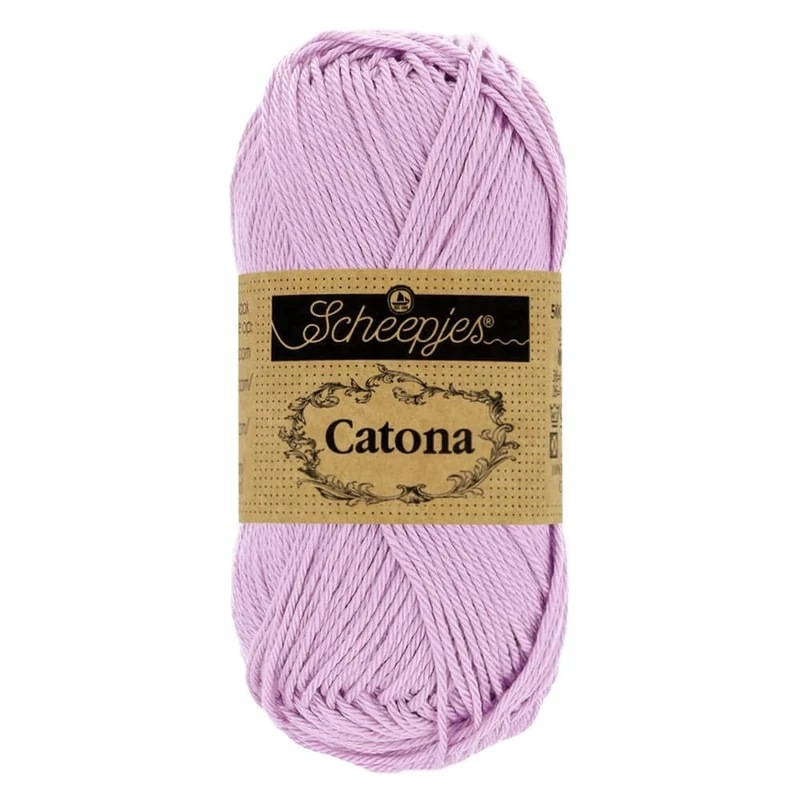 Scheepjes - Scheepjes Catona 226 Light Orchid Yarn - 20x25g