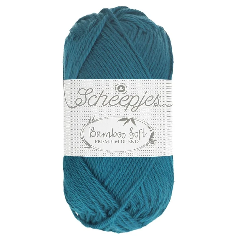 Scheepjes - Scheepjes Bamboo Soft 255 Celestial Blue Yarn - 10x50g
