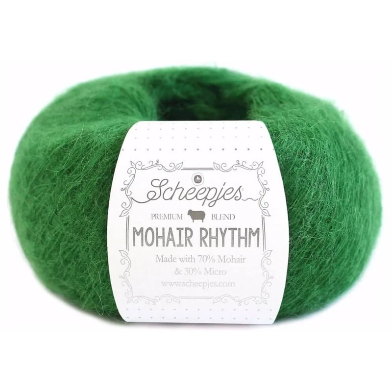 Scheepjes - Scheepjes Mohair Rhythm 678 Boogie Yarn - 10x25g