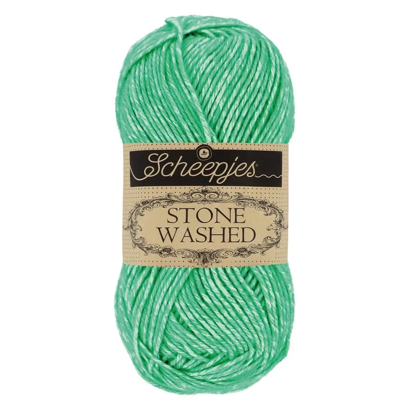 Scheepjes - Scheepjes Stone Washed 826 Fosterite Yarn - 10x50g