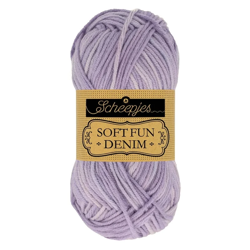 Scheepjes - Scheepjes Softfun Denim 512 Yarn - 10x50g