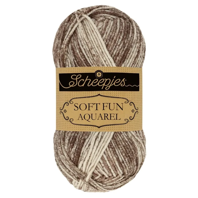 Scheepjes - Scheepjes Softfun Aquarel 811 Forestscape Yarn - 10x50g