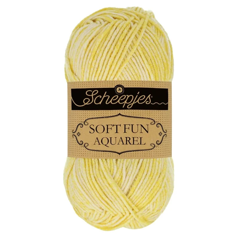 Scheepjes - Scheepjes Softfun Aquarel 805 Sunscape Yarn - 10x50g