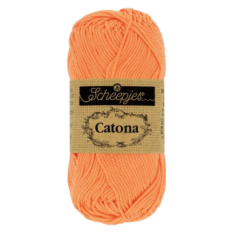 Scheepjes - Scheepjes Catona 386 Peach Yarn - 20x25g