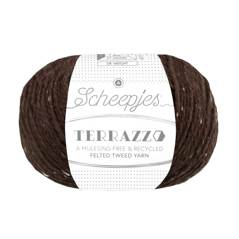 Scheepjes - Scheepjes Terrazzo 749 Caffé Nero Yarn - 5x50g