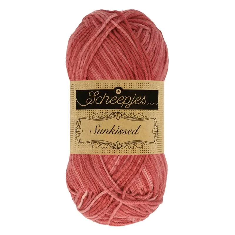 Scheepjes Sunkissed Yarn, Cotton, 016 Soft Cloud, 1x50g