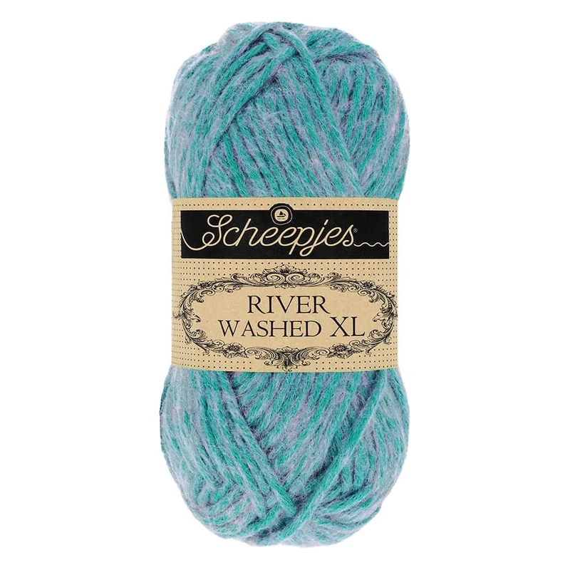 Scheepjes - Scheepjes River Washed XL 990 Wheaton Yarn - 10x50g