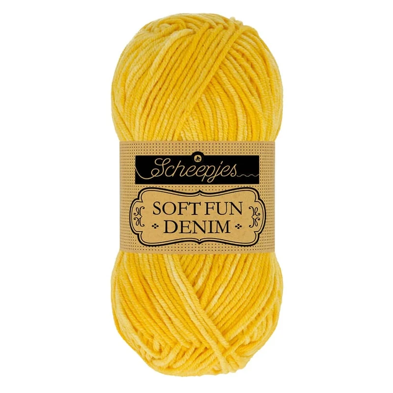 Scheepjes - Scheepjes Softfun Denim 520 Yarn - 10x50g
