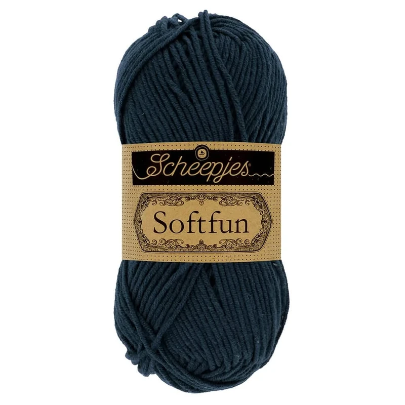 Scheepjes - Scheepjes Softfun 2401 Prussian Yarn - 10x50g