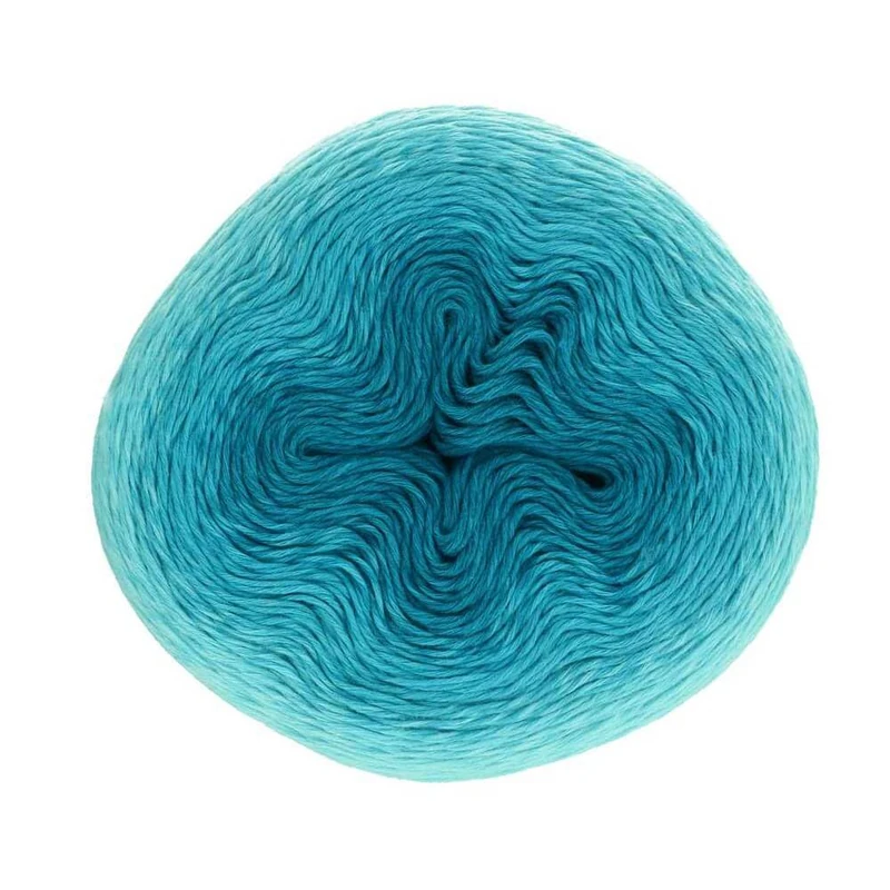 Scheepjes - Scheepjes Whirl 559 Turquoise Turntable Yarn - 3x1000m