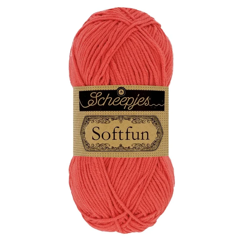 Scheepjes - Scheepjes Softfun 2449 Salmon Yarn - 10x50g