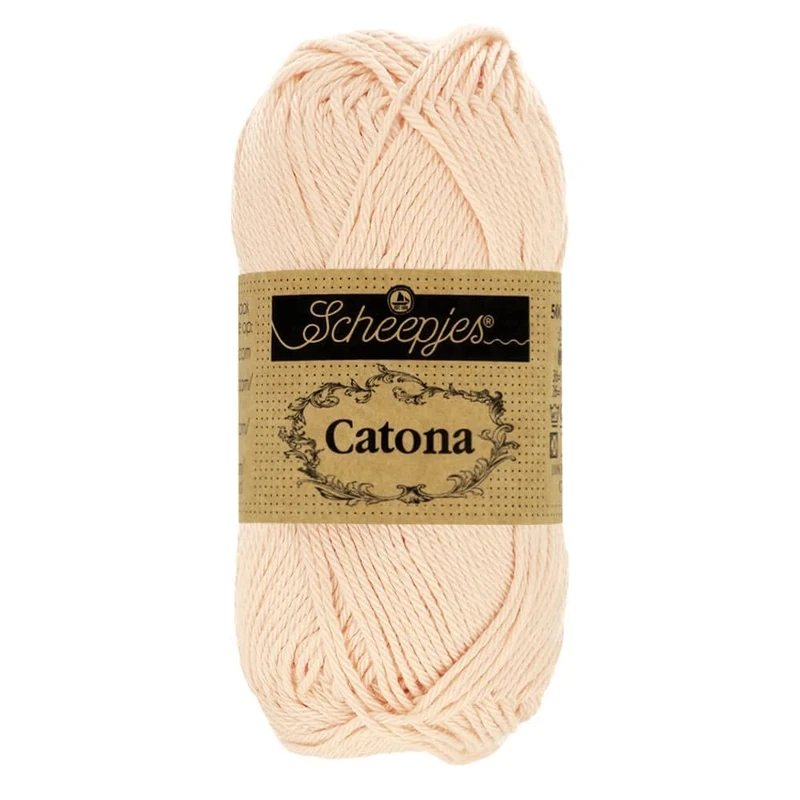 Scheepjes - Scheepjes Catona 255 Shell Yarn - 20x25g