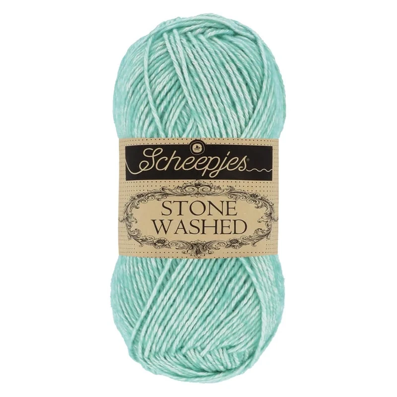 Scheepjes - Scheepjes Stone Washed 828 Larimar Yarn - 10x50g