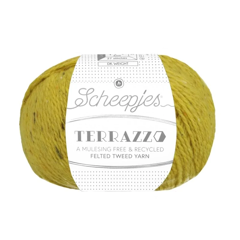 Scheepjes - Scheepjes Terrazzo 702 Limone Yarn - 5x50g