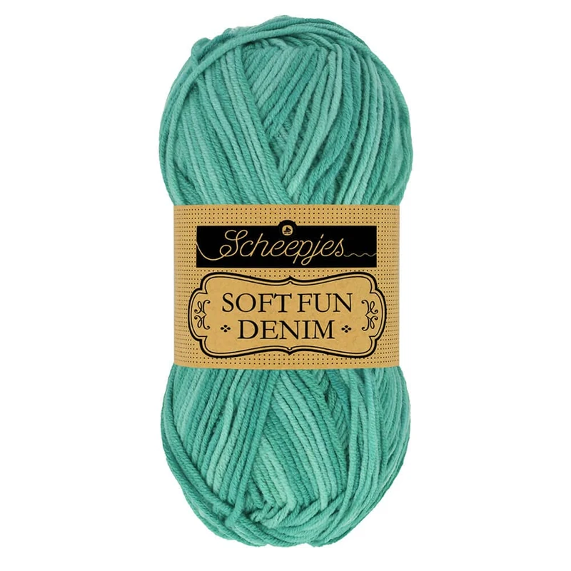 Scheepjes - Scheepjes Softfun Denim 517 Yarn - 10x50g