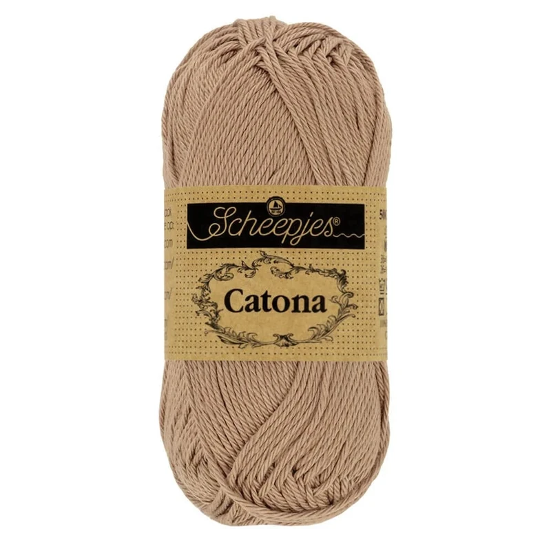 Scheepjes - Scheepjes Catona 506 Caramel Yarn - 20x25g