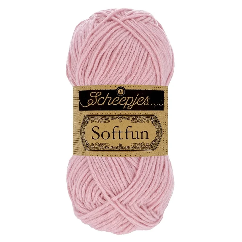 Scheepjes - Scheepjes Softfun 2653 Flamingo Yarn - 10x50g