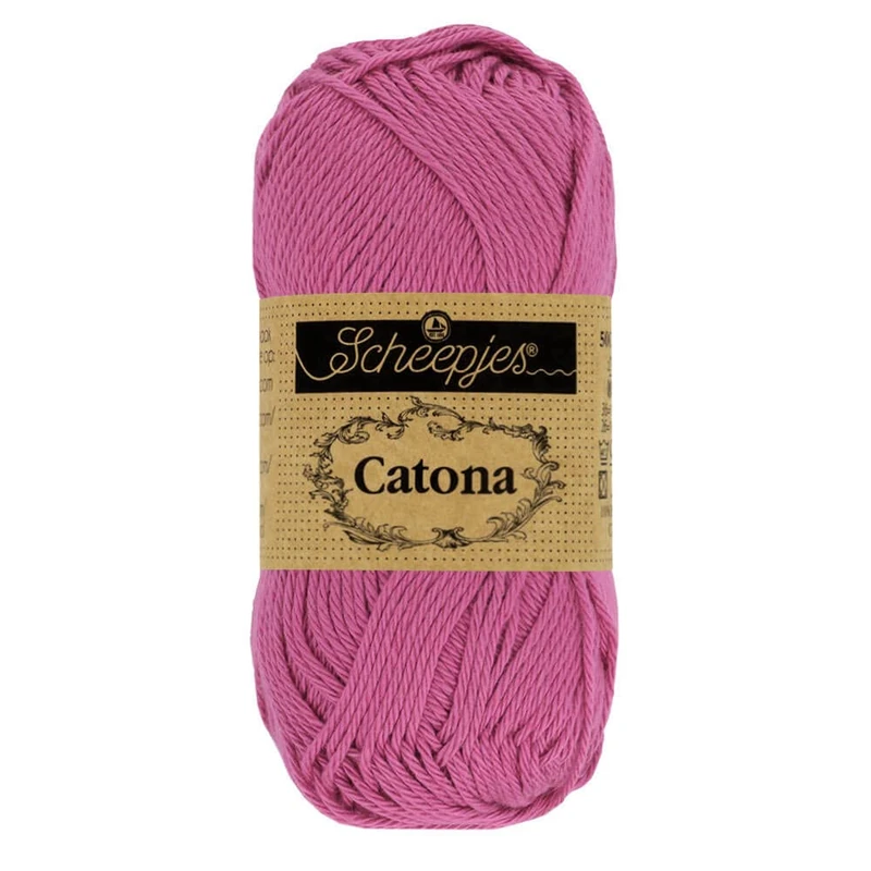Scheepjes - Scheepjes Catona 251 Garden Rose Yarn - 20x25g