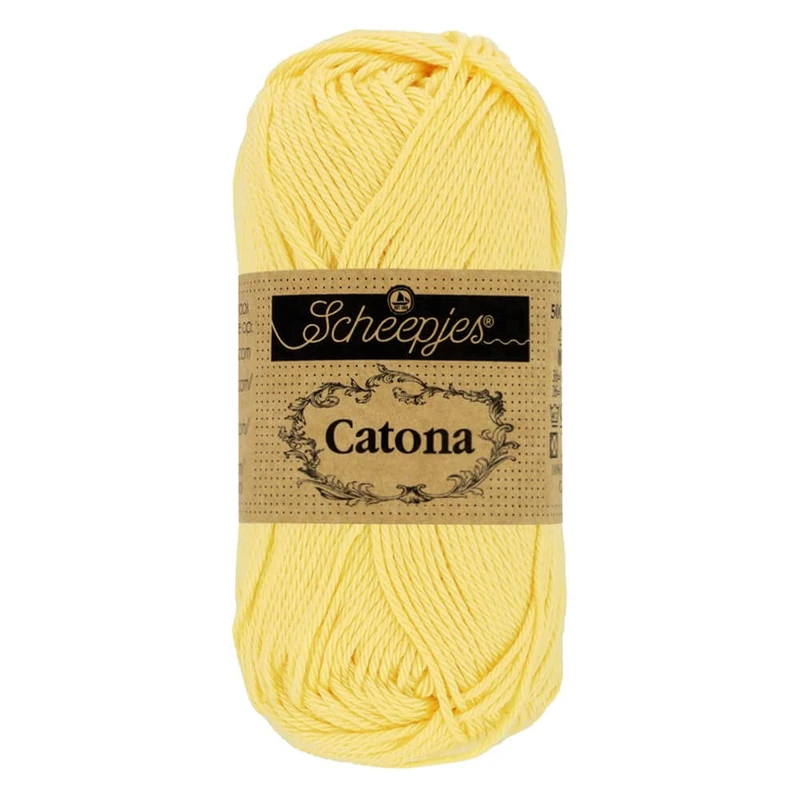 Scheepjes - Scheepjes Catona 403 Lemonade Yarn - 10x50g