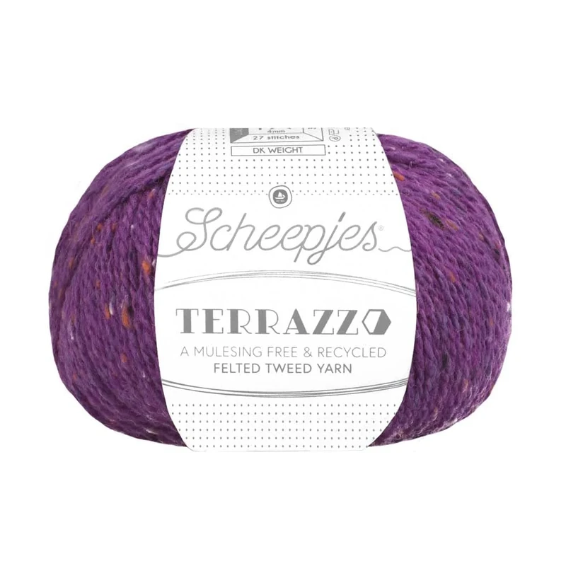 Scheepjes - Scheepjes Terrazzo 729 Prugna Yarn - 1x50g