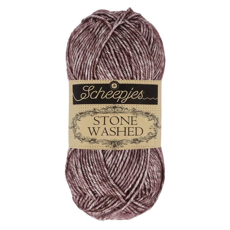 Scheepjes - Scheepjes Stone Washed 830 Lepidolite Yarn - 10x50g
