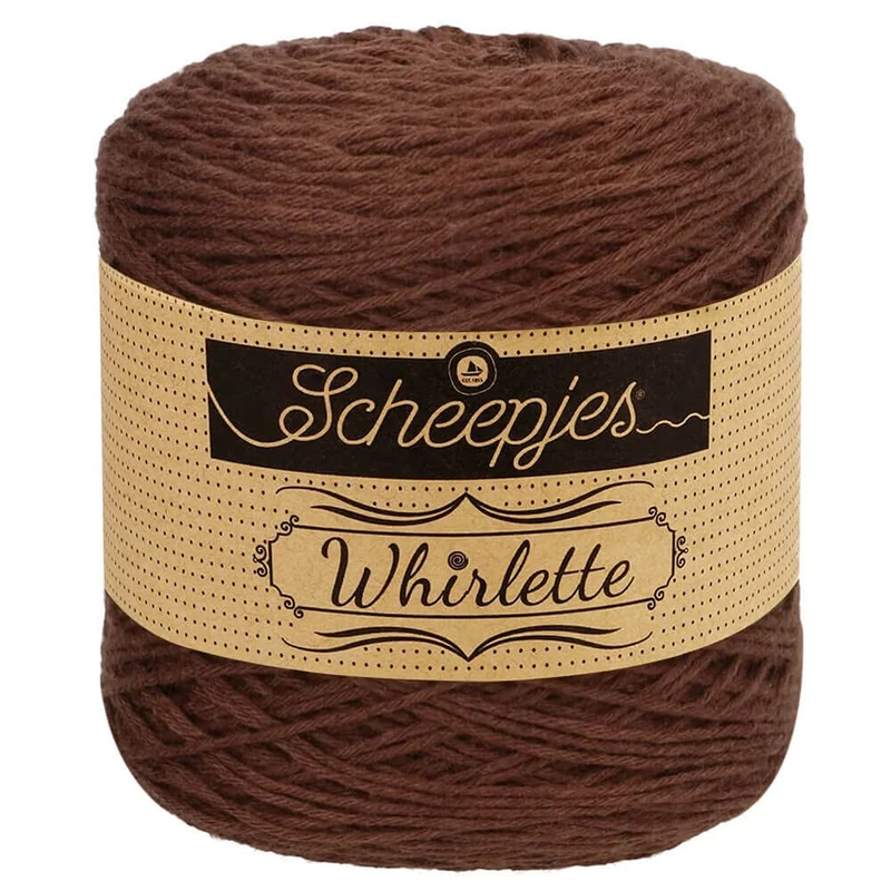 Scheepjes - Scheepjes Whirlette 863 Chocolate Yarn - 5x100g