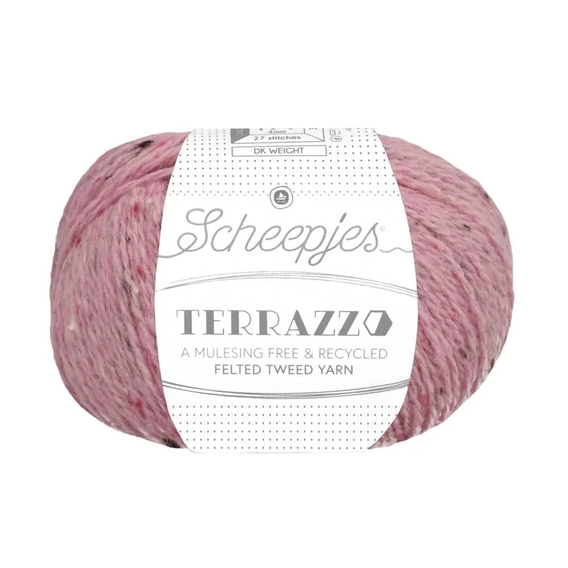 Scheepjes - Scheepjes Terrazzo 723 Rosa Yarn - 5x50g