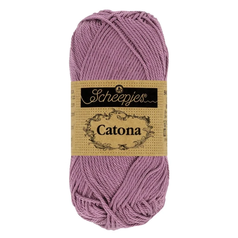 Scheepjes - Scheepjes Catona 240 Amethyst Yarn - 20x25g