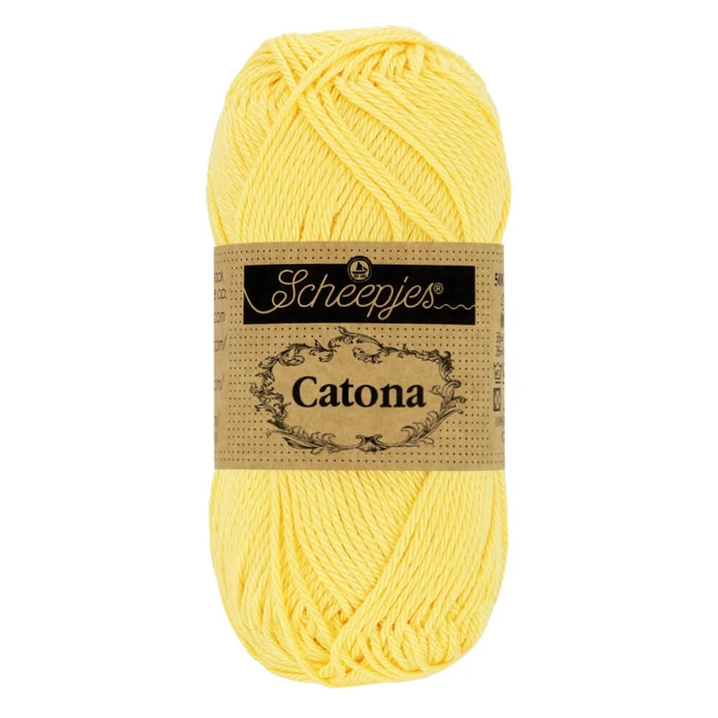 Scheepjes - Scheepjes Catona 522 Primrose Yarn - 20x25g